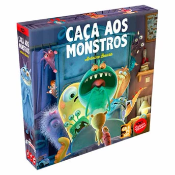 Jogo da Memória Infantil - Caça aos Monstros - Galápagos