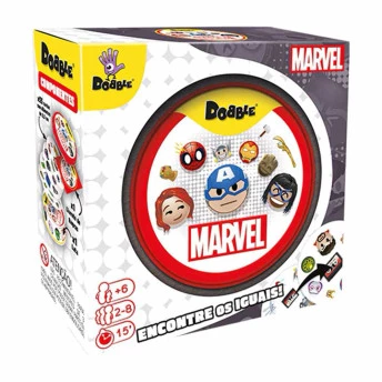 Jogo de Cartas - Dobble Marvel Emojis - Galápagos