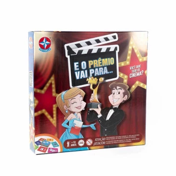 Jogo de Cartas - E o Prêmio Vai Para... - Estrela