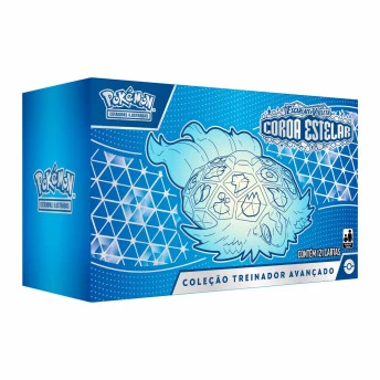 Jogo de Cartas - Pokémon - Box Treinador Avançado - Coroa Estelar - Copag