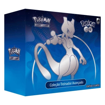 Jogo de Cartas - Pokémon Go - Box Treinador Avançado - Mewtwo V - Copag 