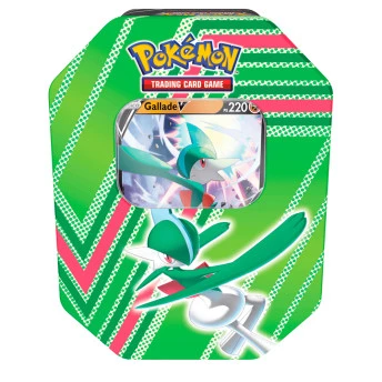Jogo de Cartas - Pokémon Lata - 25 cartas - Potencial Oculto - Gallade V - Copag
