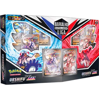Jogo de Cartas - Pokemon - 120 Cartas - Urshifu VMax - Copag