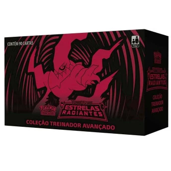 Jogo de Cartas - Pokemon - Box Treinador Avançado - Estrelas Radiantes - Copag