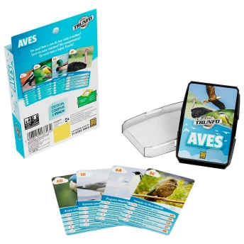 Jogo de Cartas - Super Trunfo - Aves - Grow