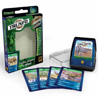 Jogo de Cartas - Super Trunfo - Dinossauros - Grow