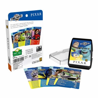 Jogo de Cartas - Super Trunfo - Disney Pixar - Grow