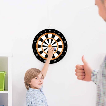 Jogo de Dardos Magnético com Alvo - 40,5 cm - Atrio