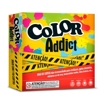 Jogo de Cartas Infantil - Color Addict - 110 Cartas - Copag