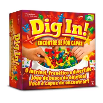 Jogo Infantil - Dig In! - 128 Peças - Copag