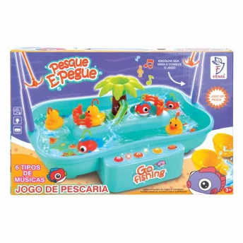 Jogo de Pescar Infantil - Pesque e Pague - Fenix 