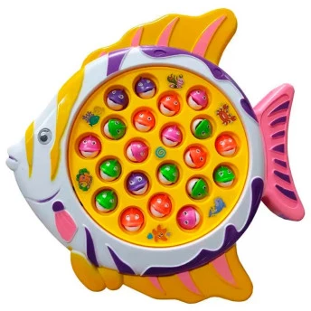 Jogo de Pescaria Infantil - Pesca Brinq - 21 Peixes - Polibrinq