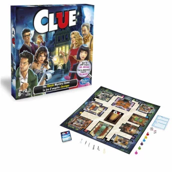 Jogo de Tabuleiro - Clue Novo - 2 Cenas - Hasbro