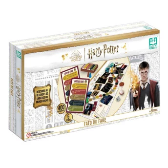 Jogo de Tabuleiro - Harry Potter - Fato ou Fake? -  Nig Brinquedos
