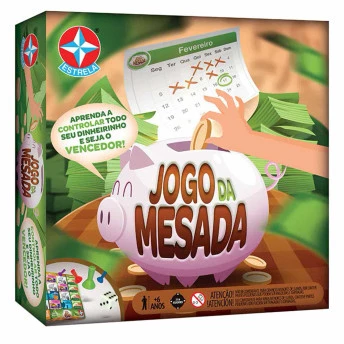 Jogo de Tabuleiro - Jogo da Mesada - Estrela