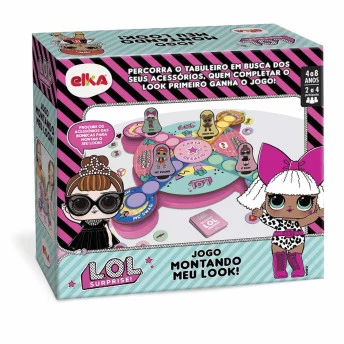 Jogo de Tabuleiro - LOL Surprise - Montando Meu Look - Elka