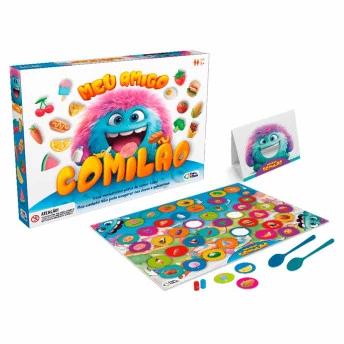 Jogo de Tabuleiro - Meu Amigo Comilão - Pais e Filhos