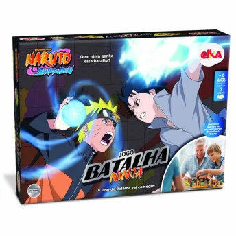 Jogo de Tabuleiro - Naruto Shippuden - Batalha Ninja - Elka