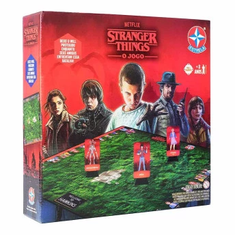 Jogo de Tabuleiro - Stranger Things - Netflix - Estrela