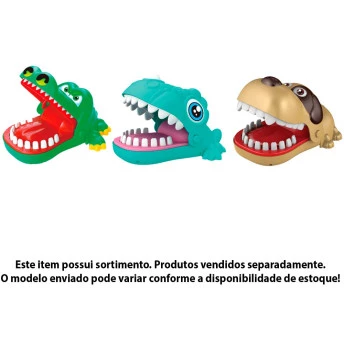 Jogo Infantil - Mordida do Bicho - Dentada Maluca - Sortido - Toyng