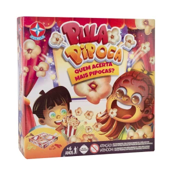 Jogo Infantil - Pula Pipoca - Quem Acerta Mais Pipocas? - Estrela