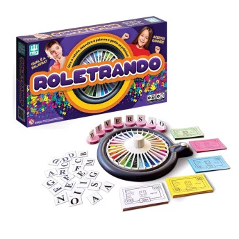 Jogo Infantil de Roleta - Roletrando - Nig Brinquedos