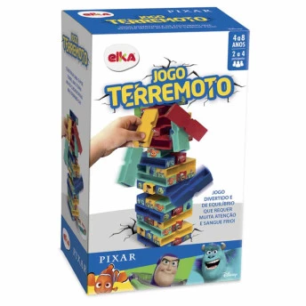 Jogo Terremoto - Disney-Pixar - Elka