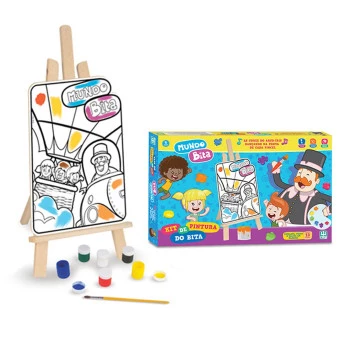 Kit de Pintura Mundo Bita com Cavalete - Nig_0694_1