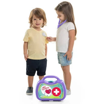 Kit Médico Infantil Imaginativa Meu Consultório - Tateti 