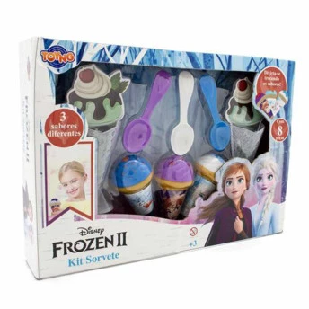 Kit Sorvete Infantil - 8 Peças - Frozen 2 - Toyng
