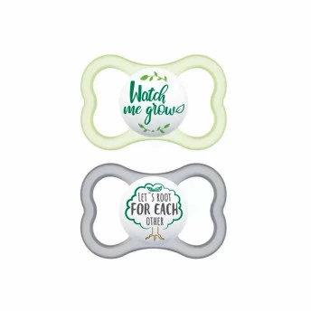 Kit 2 Chupetas - SkinSoft - Air - 18m - Neutra - MAM