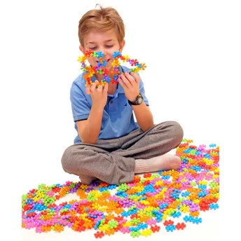 Kit Bloco de Montar Plukt!  –  100 peças - Pakitoys