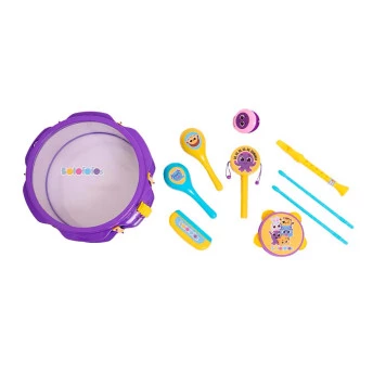 Kit Instrumentos Infantis - Bolofofos - Bandinha - Fun Divirta-se