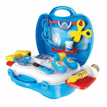 Kit Médico Infantil - Maleta - Workshop Jr - Médico - 16 pcs - Multikids