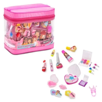Kit Maquiagem Infantil - Make Brinq - Bolsa Kit Completo - Polibrinq