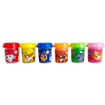 Kit Massinha de Modelar - Patrulha Canina - 6 Potes Ki-Massa - Sunny Brinquedos 