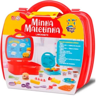 Kit Massinha de Modelar - Diver Massa - Lanchonete - Divertoys