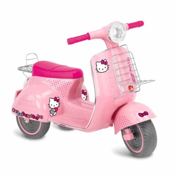 Lambreta Scooter Elétrica Infantil - Hello Kitty - 6v - Bandeirante