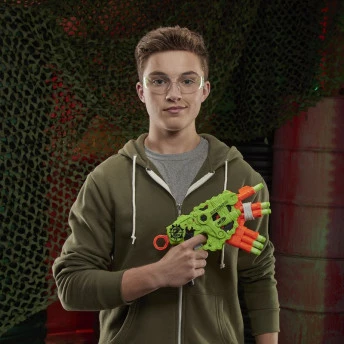 Lançador de Dardos - Nerf Zombie Alternator - Zombie Strike - Hasbro