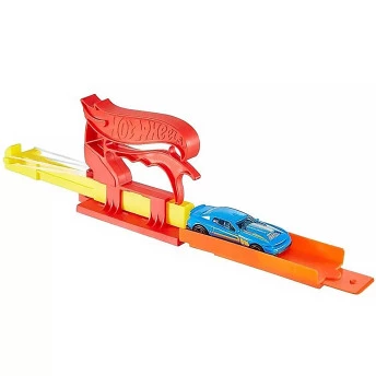 Lançador de Veículos Hot Wheels com Carrinho - Vermelho - Mattel