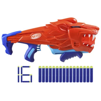 Lançador de Dardos - Nerf Wild Jr - Lionfury - Hasbro