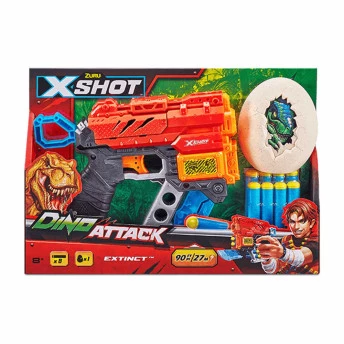 Lançador de Dardos - X-Shot - Dino Attack - Extinct - Candide
