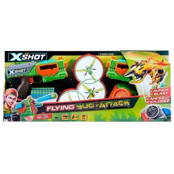 Lançador de Dardos com Alvo - X-Shot Bug Attack - Swarm Seeker - Candide