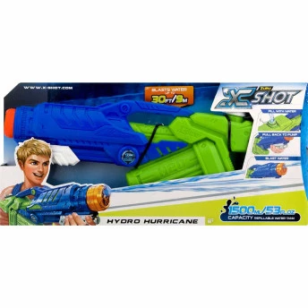 Lançador de Água - X-Shot - Water Warfare - Hydro Hurricane - Candide