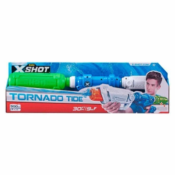 Lançador de Água - X-Shot - Water Warfare - Tornado Tide - Candide