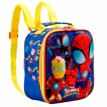 Lancheira 3D Infantil Térmica - Marvel - Spidey R - Xeryus