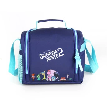 Lancheira Térmica Infantil - Disney Divertidamente - Roxa - Luxcel