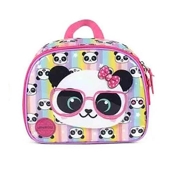 Lancheira Térmica Infantil - Up4you - Pandinhas - Rosa - Luxcel