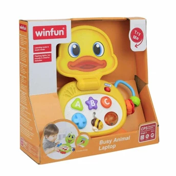 Laptop Infantil Eletrônico - Baby Patinho - Winfun