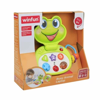 Laptop Infantil Eletrônico - Baby Sapinho - Winfun - Yes Toys